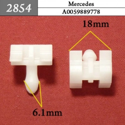 2854 Автокрепеж для Mercedes