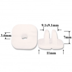 0368 Клипса под саморез GM, Chrysler, Dodge, Jeep