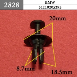2828 Автокрепеж для BMW