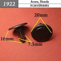1922 Автокрепеж для Acura, Honda