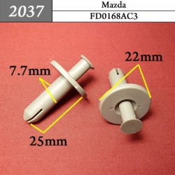 2037 Автокрепеж для Mazda