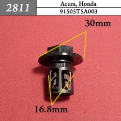 2811 Автокрепеж для Acura, Honda 2811 Автокрепеж для Acura, Honda