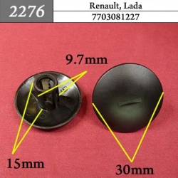 2276 Автокрепеж для Mercedes, Nissan, Renault, Citroen, Лада 2276 Автокрепеж для Mercedes, Nissan, Renault, Citroen, Лада