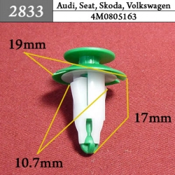 2833 Автокрепеж для VAG 2833 Автокрепеж для VAG