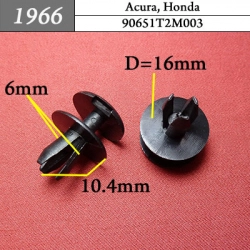 1966 Автокрепеж для GM, Chrysler, Dodge, Jeep