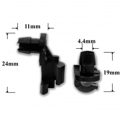 0574 Автокрепеж для GM, Chrysler, Dodge, Jeep, Ford