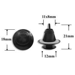 0303 Автокрепеж для Lexus, Toyota 0303 Автокрепеж для Lexus, Toyota