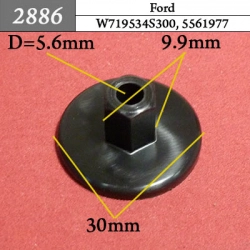 2886 Автокрепеж для Ford