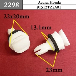 2298 Автокрепеж для Acura, Honda