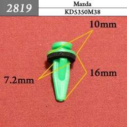2819 Автокрепеж для Mazda 2819 Автокрепеж для Mazda
