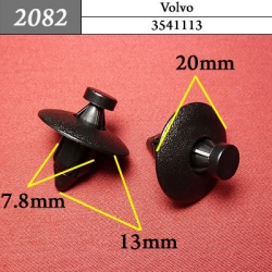 2082 Автокрепеж для Volvo