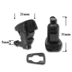 Форсунка стеклоомывателя лобового стекла для Jeep
