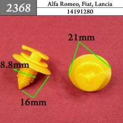 2368 Автокрепеж для Alfa Romeo, Fiat, Lancia 2368 Автокрепеж для Alfa Romeo, Fiat, Lancia