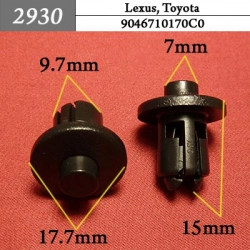 2930 Автокрепеж для Lexus, Toyota