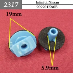 2317 Автокрепеж для Infiniti, Nissan 2317 Автокрепеж для Infiniti, Nissan