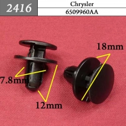 2416 Автокрепеж для GM, Chrysler, Dodge, Jeep