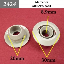 2424 Автокрепеж для Mercedes