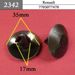 2342 Автокрепеж для Renault