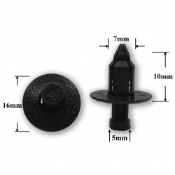 1424 Автокрепеж для Mitsubishi