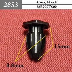 2853 Клипса под саморез Hyundai, Kia
