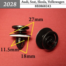 2028 Автокрепеж для VAG 2028 Автокрепеж для VAG