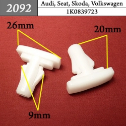 2092 Автокрепеж для VAG 2092 Автокрепеж для VAG