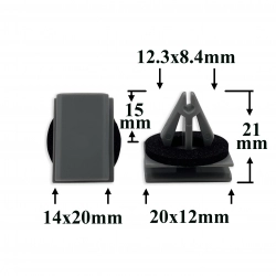 1603 Автокрепеж для GM, Chrysler, Dodge, Jeep