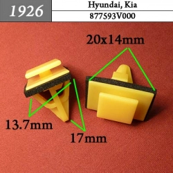 1926 Автокрепеж для Hyundai, Kia